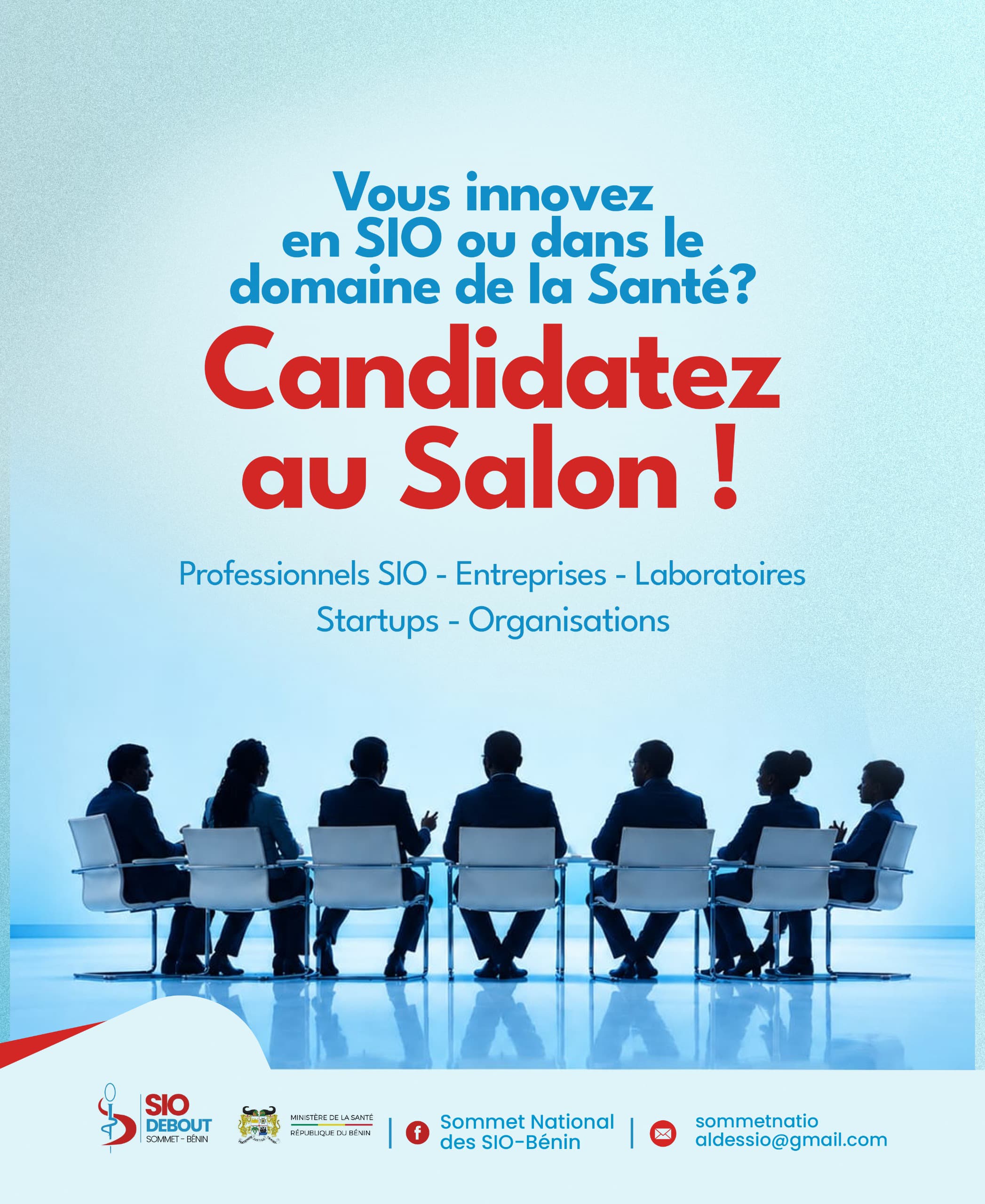 Candidature pour un stand au salon du SNSIO-Bénin 2026