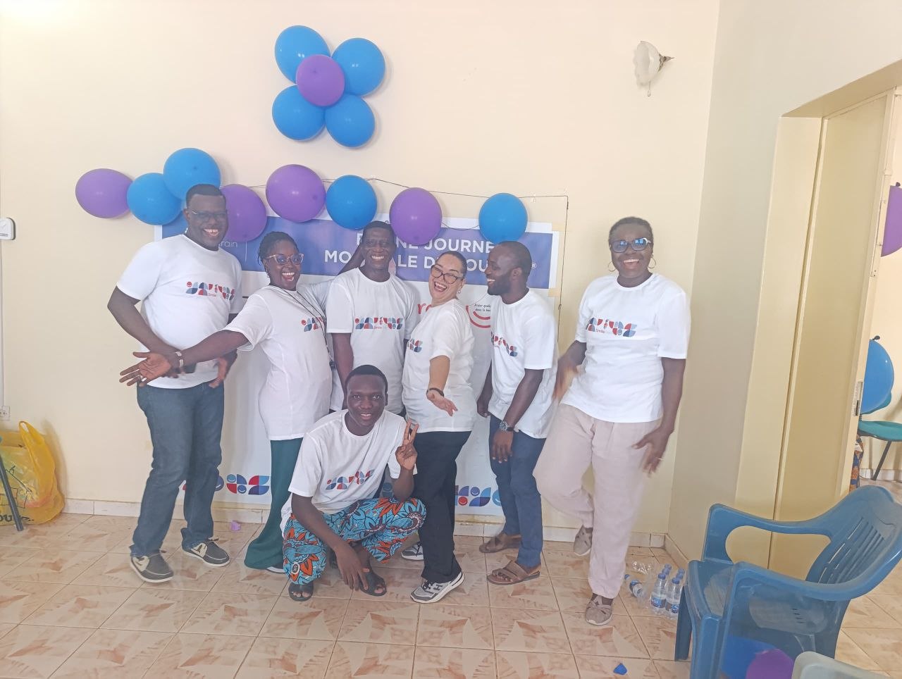 Journée mondiale du sourire 2026 au Sénégal : équipe et participants à Thiès